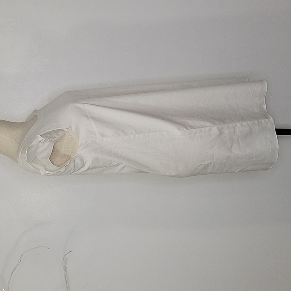 Cremieux White Shift Dress SZ 6 - Picture 6 of 12